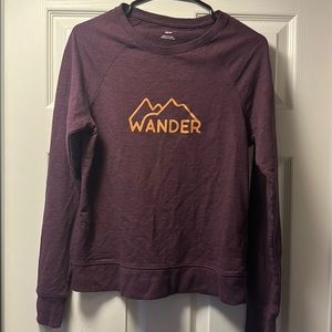 XS Columbia purple sweater (Woman’s)